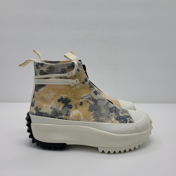 Converse Run Star Hike Hi Unisex Washed Florals 170776C US Size Men's 4 WO'S 5.5 - Picture 1 of 8